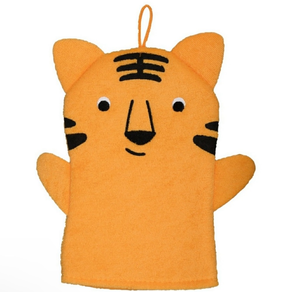 Children's Animal Puppet Bath Sponge Glove